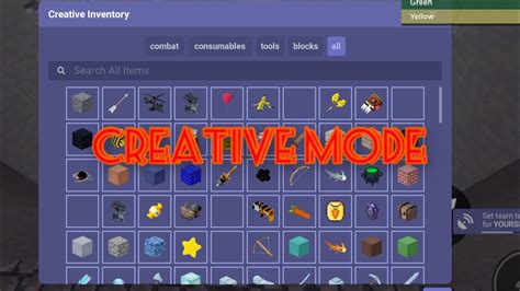 How to get CREATIVE MODE on mobile in Roblox Bedwars - YouTube