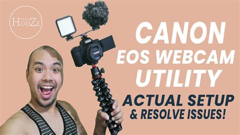 How to get Canon&rsquo;s EOS Webcam Utility Beta