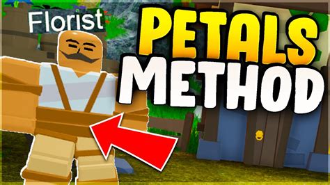 How to get Petals* from Florist!! in Roblox Islands (Skyblock 