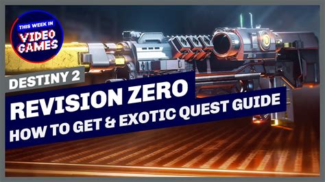 How to get Revision Zero