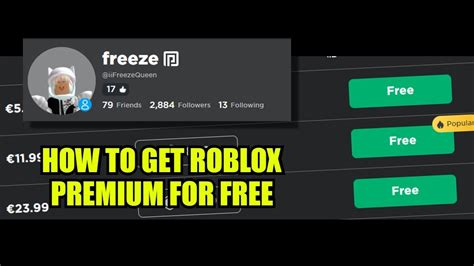 How to get Roblox premium for free - Stealthy Gaming