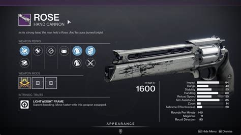 How to get Rose in Destiny 2