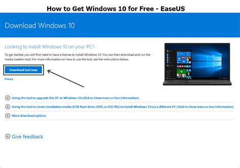 How to get Windows 10 for free