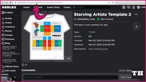 How to get a Shirt ID in Roblox Starving Artists - Pro Game Guides