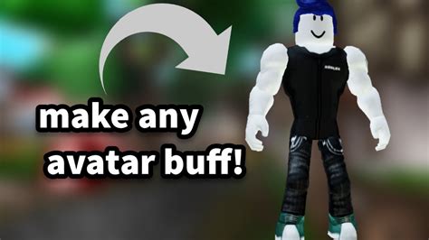 How to get a really buff avatar in roblox! - YouTube