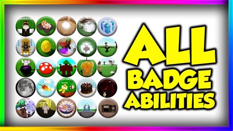 How to get all Badges in Ability Wars | Roblox - YouTube