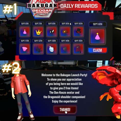 How to get all Bakugan Launch Party Items on Roblox - Pro Game 