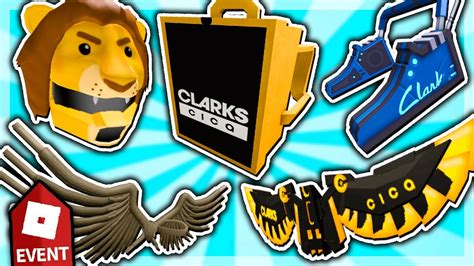 How to get all free items in Roblox Clarks\' CICAVERSE - Pro Game 