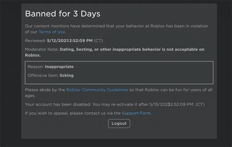 How to get banned from Roblox permanently in 5 minutes - Quora