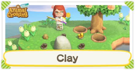 How to get clay in Animal Crossing: New Horizons