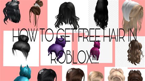 How to get free hair in Roblox