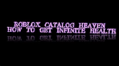 How to get infinite health on catalog heaven - Cheats for Roblox PC 
