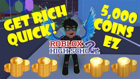 How to get rich quick in Roblox High School 2 ($$$) - YouTube
