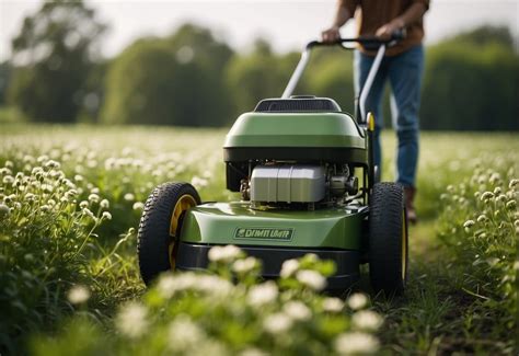 How to get rid of clover in a lawn by mowing