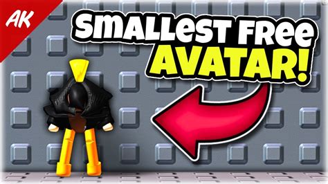 How to get small avatar for free in Roblox - YouTube