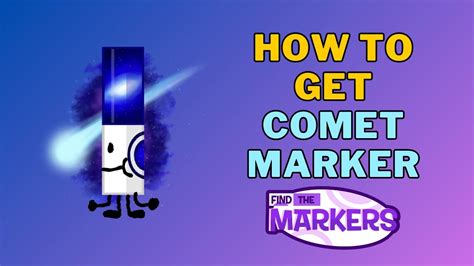 How to get the Comet Marker in Roblox Find the Markers - Pro 