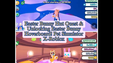 How to get the Easter Bunny Hoverboard in Pet Simulator X - Roblox 