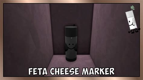 How to get the Feta Cheese Marker in Roblox Find the Markers