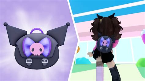 How to get the Kuromi Backpack in My Hello Kitty Cafe - Roblox 