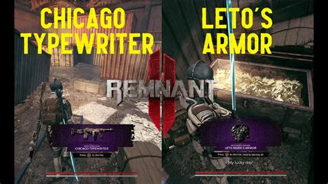 How to get the Leto Armor and Chicago Typewriter in Remnant 2