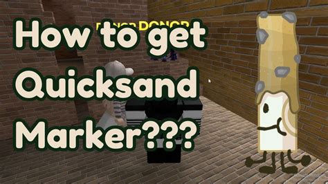 How to get the Quicksand Marker in Find the Markers - Roblox