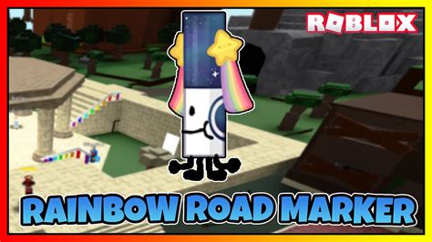 How to get the Rainbow Road Marker in Roblox Find the Markers 
