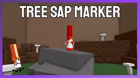How to get the Tree Sap Marker in Roblox Find the Markers - Touch 