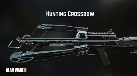 How to get the crossbow in Alan Wake 2