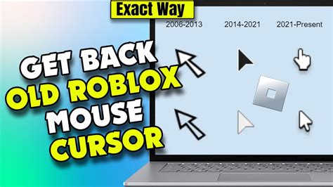How to get the old Roblox cursor back (2021) - GameRevolution