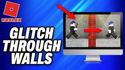 How to glitch through walls in Roblox