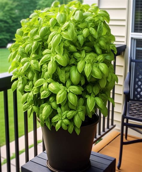 How to grow basil in a pot