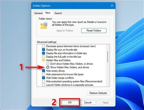 How to hide files and folders from File Explorer on Windows 11