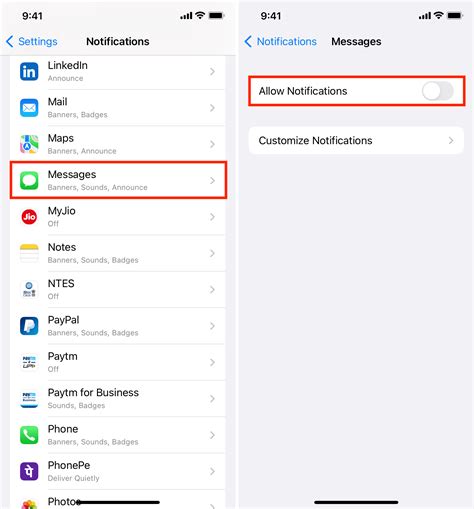 How to hide iPhone messages