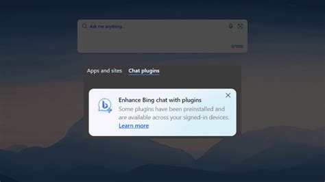 How to install Bing Chat Plugins in Edge browser