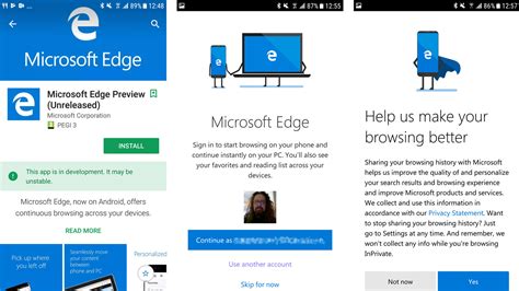 How to install Edge on your Android