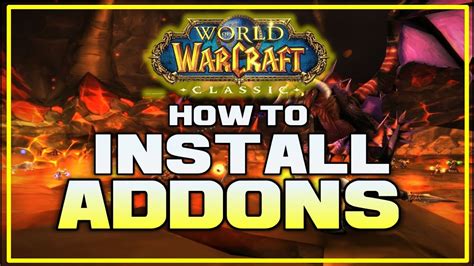 How to install WoW Classic addons