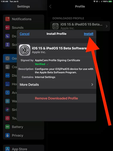 How to install the iPadOS 15 developer beta on your iPad