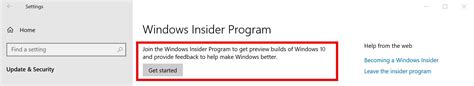How to join Insider Program to get Windows 10 October 2020 Update