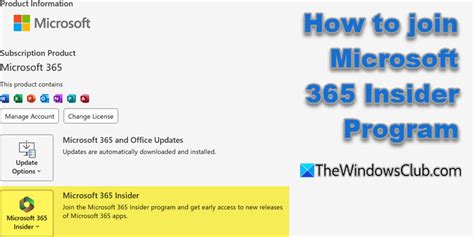 How to join Microsoft Office 365 Insider program