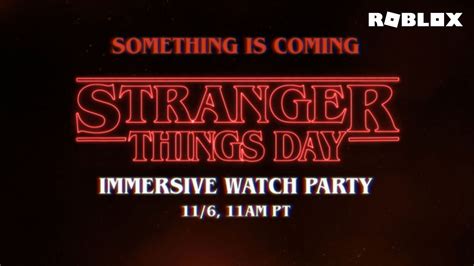 How to join Stranger Things Watch Party in Roblox: Start date, time 