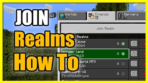 How to link a Minecraft Realm