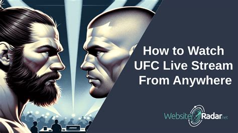 How to live stream UFC in the US