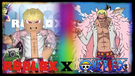 How to make Donquixote Doflamingo in Roblox - YouTube