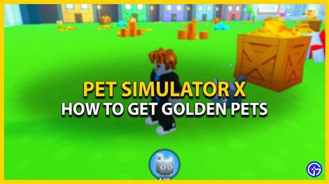 How to make Golden Pets in Pet Simulator X