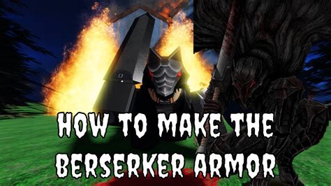 How to make Guts/Berserker Armor in Roblox UPDATED - YouTube