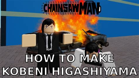 How to make Kobeni Higashiyama in Roblox - YouTube