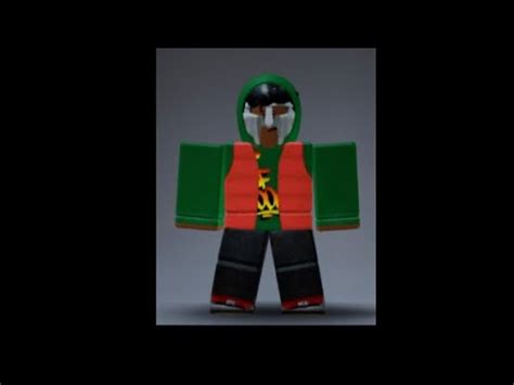 How to make MF DOOM in Roblox - YouTube