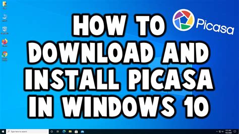 How to make Picasa work on Windows 10
