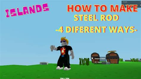 How to make STEEL ROD Islands - Roblox - YouTube