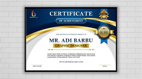 certificate template Tutes